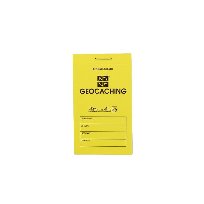 Carnet Geocaching Officiel - Petit Format Étanche