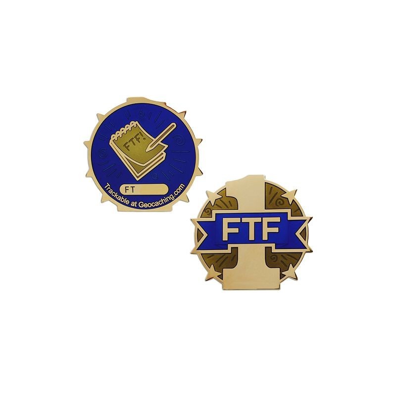 Grande Geocoin FTF - Récompense pour Premier Découvreur