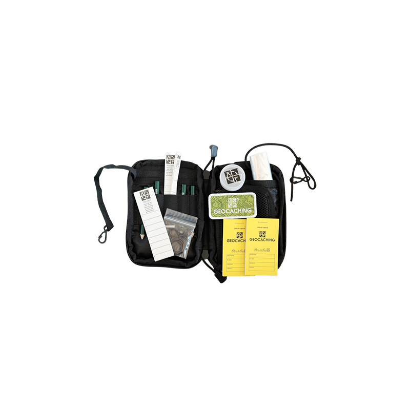 Official Small Geocache Maintenance Kit- Black